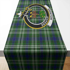 Clan Swinton Tartan Crest Table Runner Cotton JI31 Swinton Tartan Tartan Table Runner   