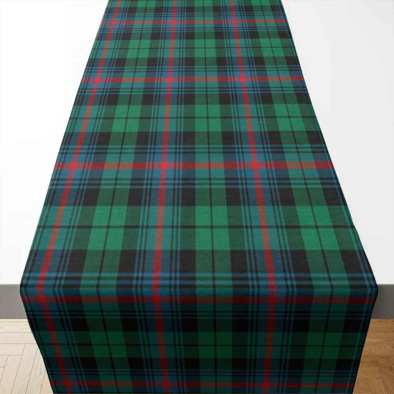 Clan Urquhart Broad Red Ancient Tartan Table Runner Cotton SL69 Urquhart Broad Red Ancient Tartan Tartan Table Runner   