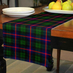 Clan Urquhart Modern Tartan Table Runner Cotton KW30 Urquhart Modern Tartan Tartan Table Runner   