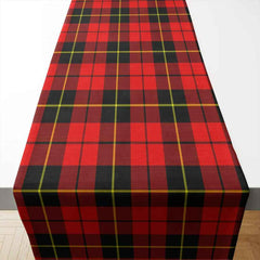 Clan Wallace Hunting - Red Tartan Table Runner Cotton YM28 Wallace Hunting - Red Tartan Tartan Table Runner   