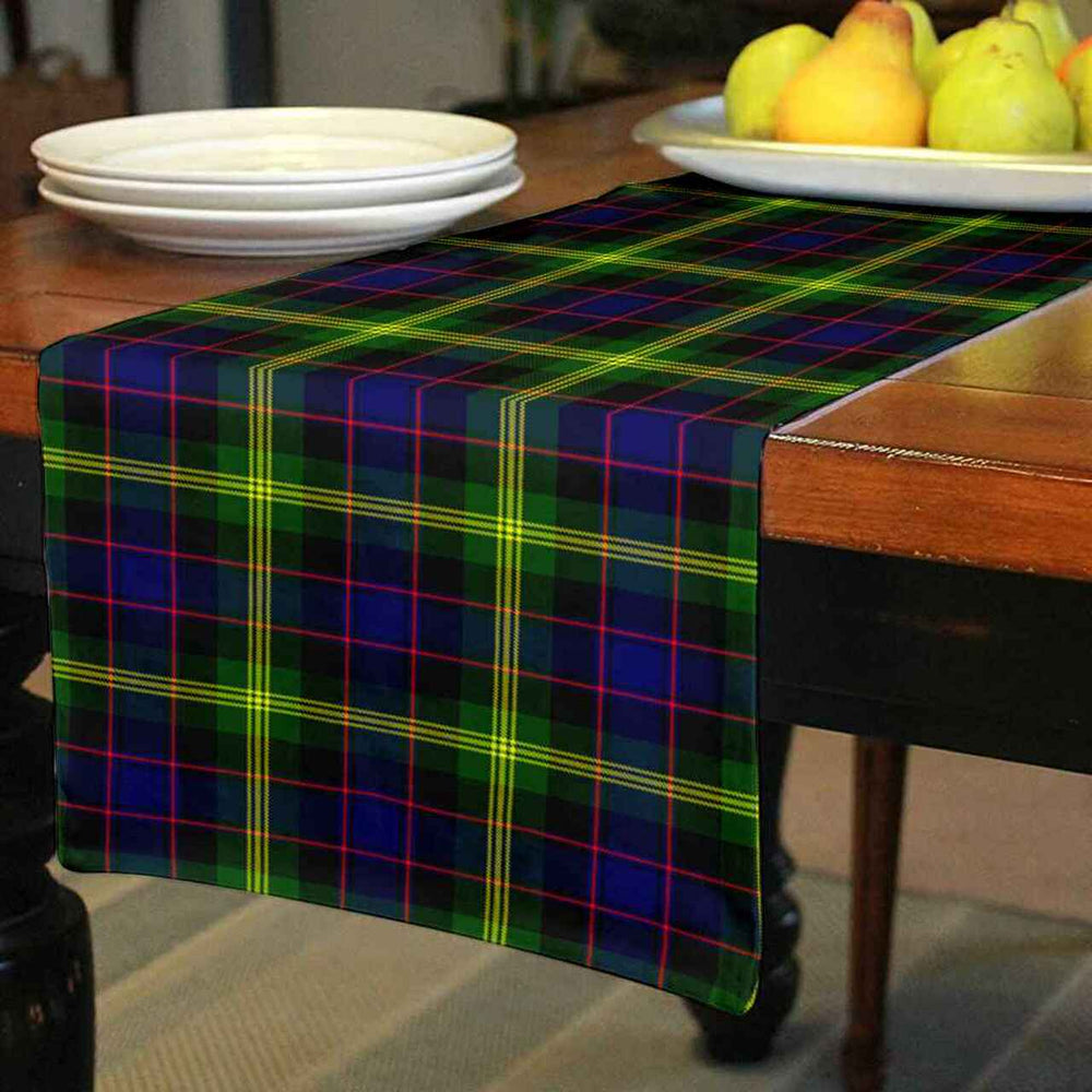 Clan Watson Modern Tartan Table Runner Cotton OT79 Watson Modern Tartan Tartan Table Runner   