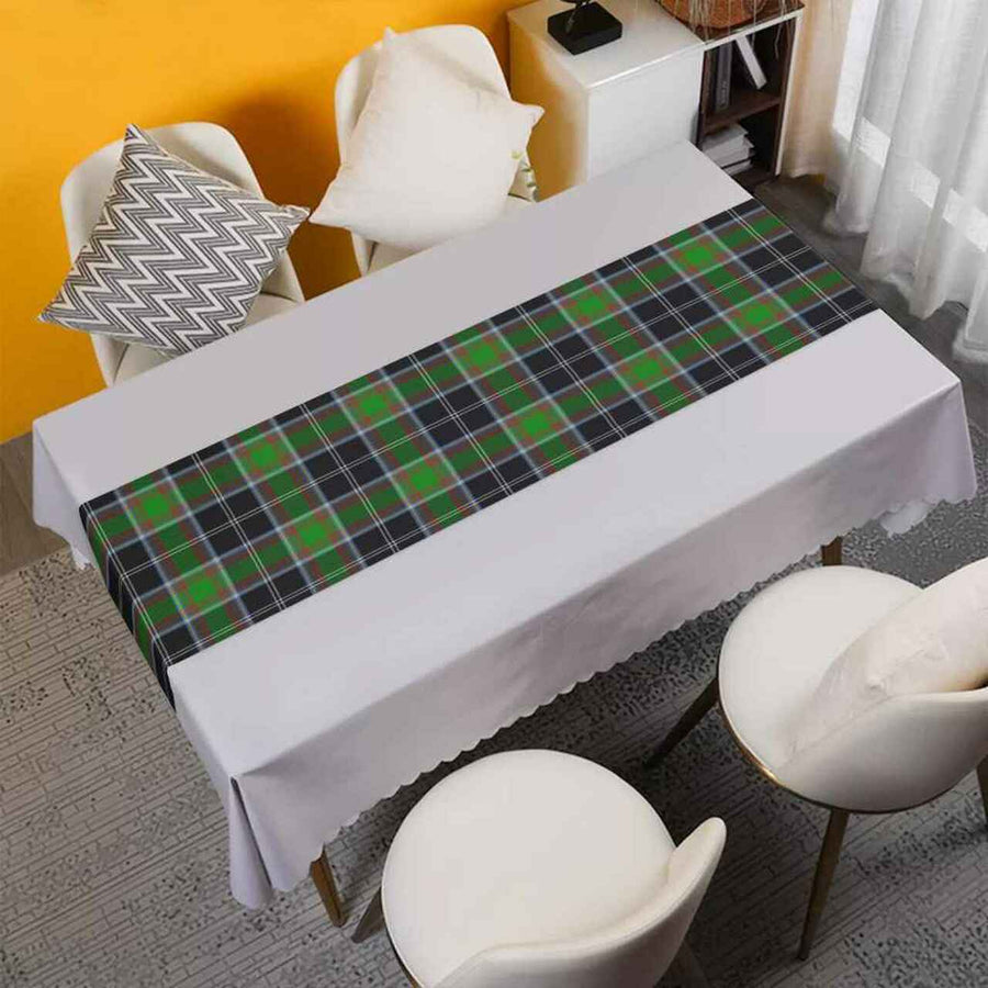 Clan Webster Tartan Table Runner Cotton KR75 Webster Tartan Tartan Table Runner   