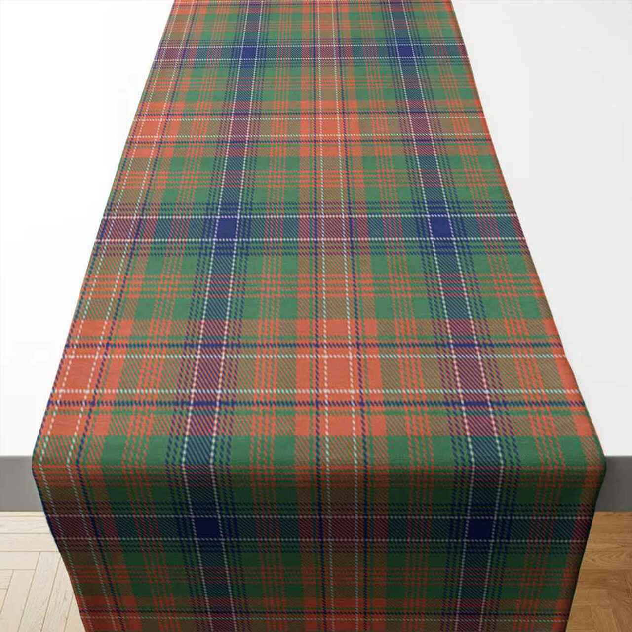 Clan Wilson Ancient Tartan Table Runner Cotton OX57 Wilson Ancient Tartan Tartan Table Runner   