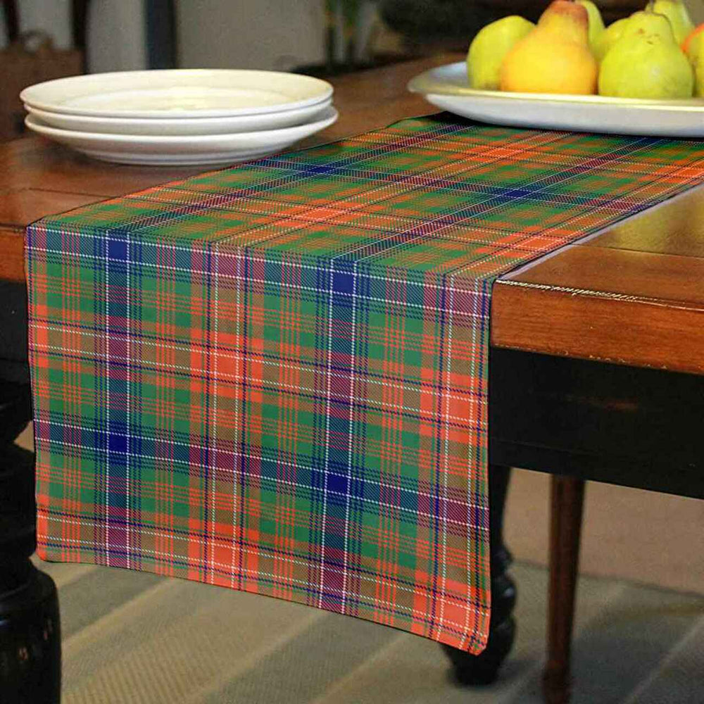 Clan Wilson Ancient Tartan Table Runner Cotton OX57 Wilson Ancient Tartan Tartan Table Runner   