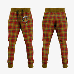 Clan Scrymgeour Tartan Crest Jogger Sweatpants RW59 Clan Scrymgeour Tartan Today   