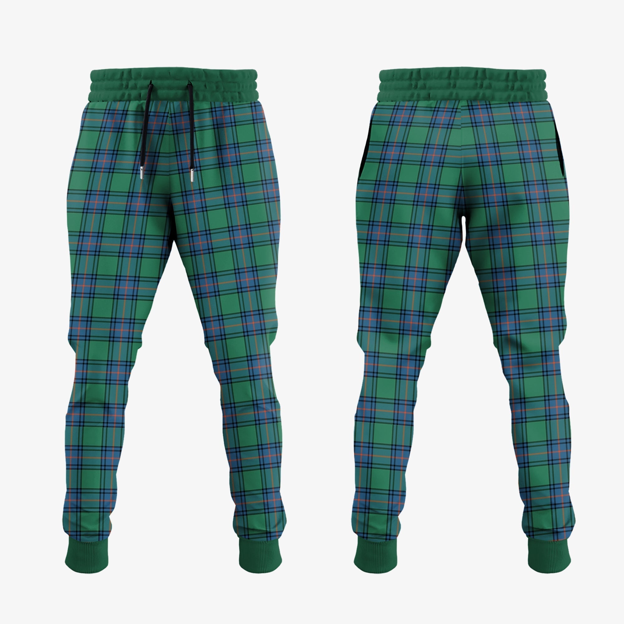 Clan Shaw Ancient Tartan Crest Jogger Sweatpants AS48 Clan Shaw Tartan Today   