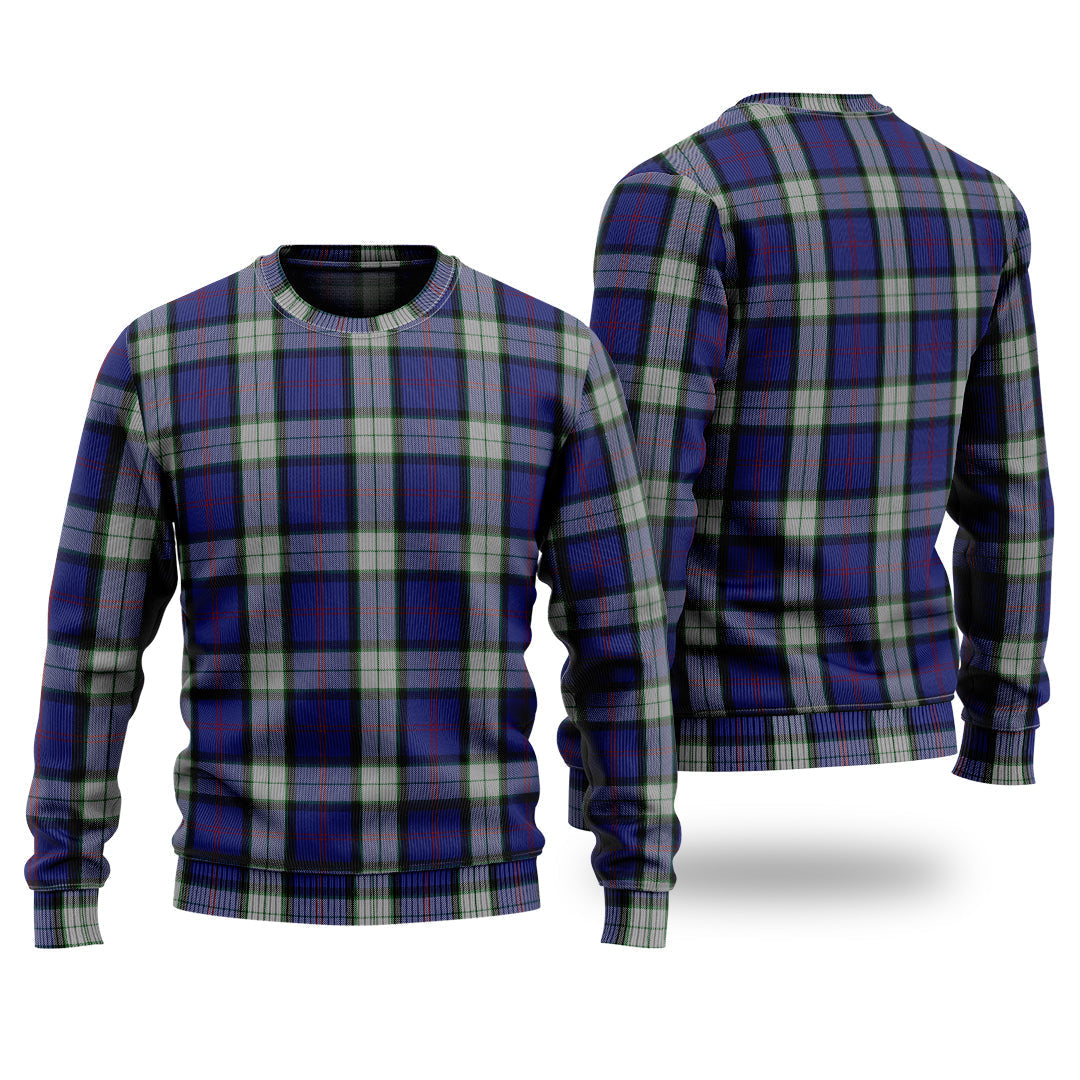 Clan Sinclair Dress Tartan Christmas Ugly Sweater XS65 Sinclair Dress Tartan Tartan Sweater   