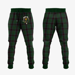 Clan Sinclair Hunting Tartan Crest Jogger Sweatpants WP78 Clan Sinclair Tartan Today   