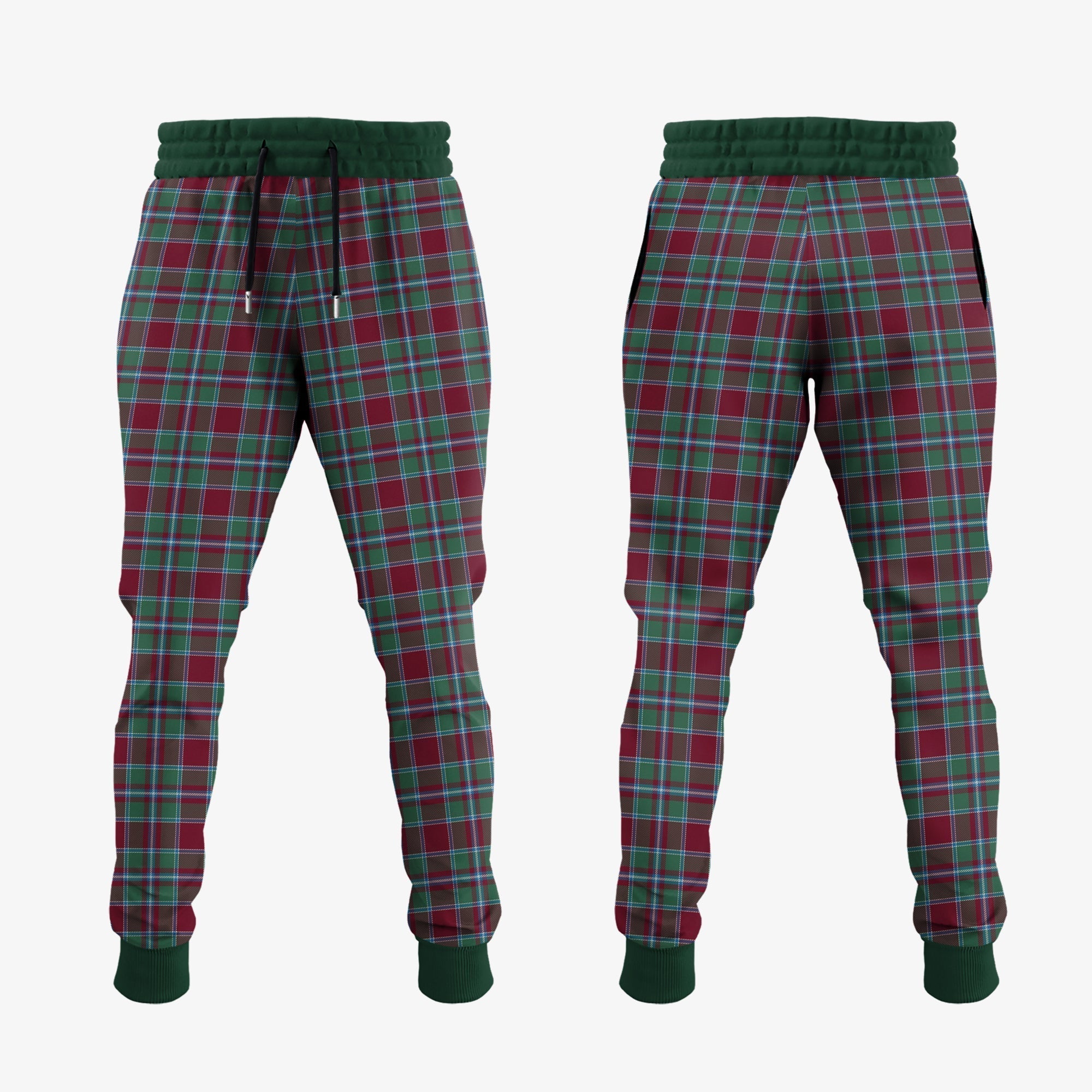 Clan Spens (Spence) Tartan Crest Jogger Sweatpants OR58 Clan Spens Tartan Today   