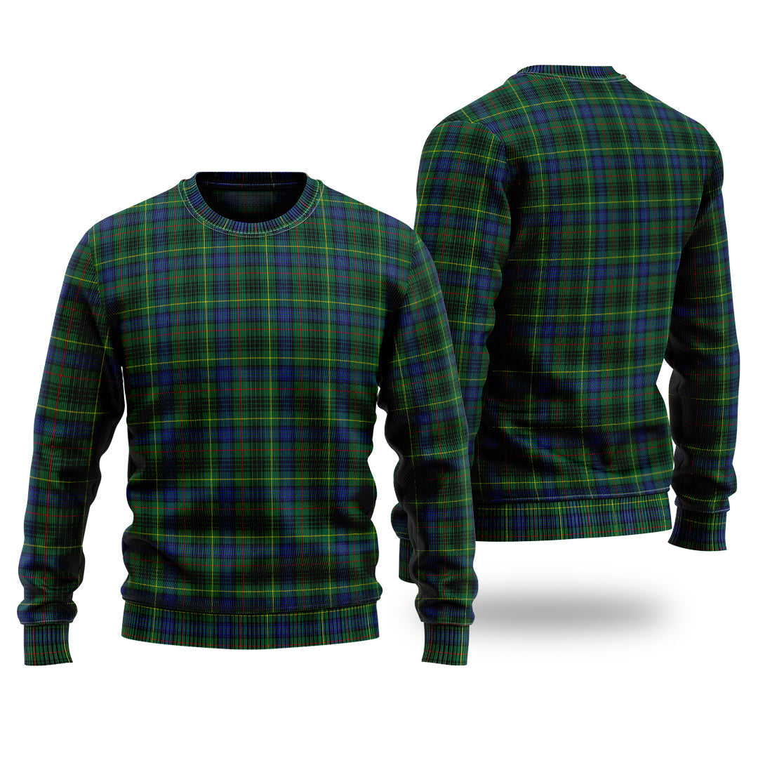 Clan Stewart Hunting Modern Tartan Christmas Ugly Sweater MS60 Stewart Hunting Modern Tartan Tartan Sweater   