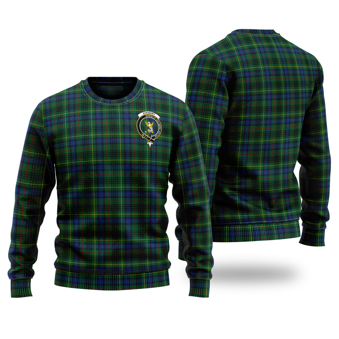 Clan Stewart Hunting Modern Tartan Christmas Ugly Sweater MS60 Stewart Hunting Modern Tartan Tartan Sweater   