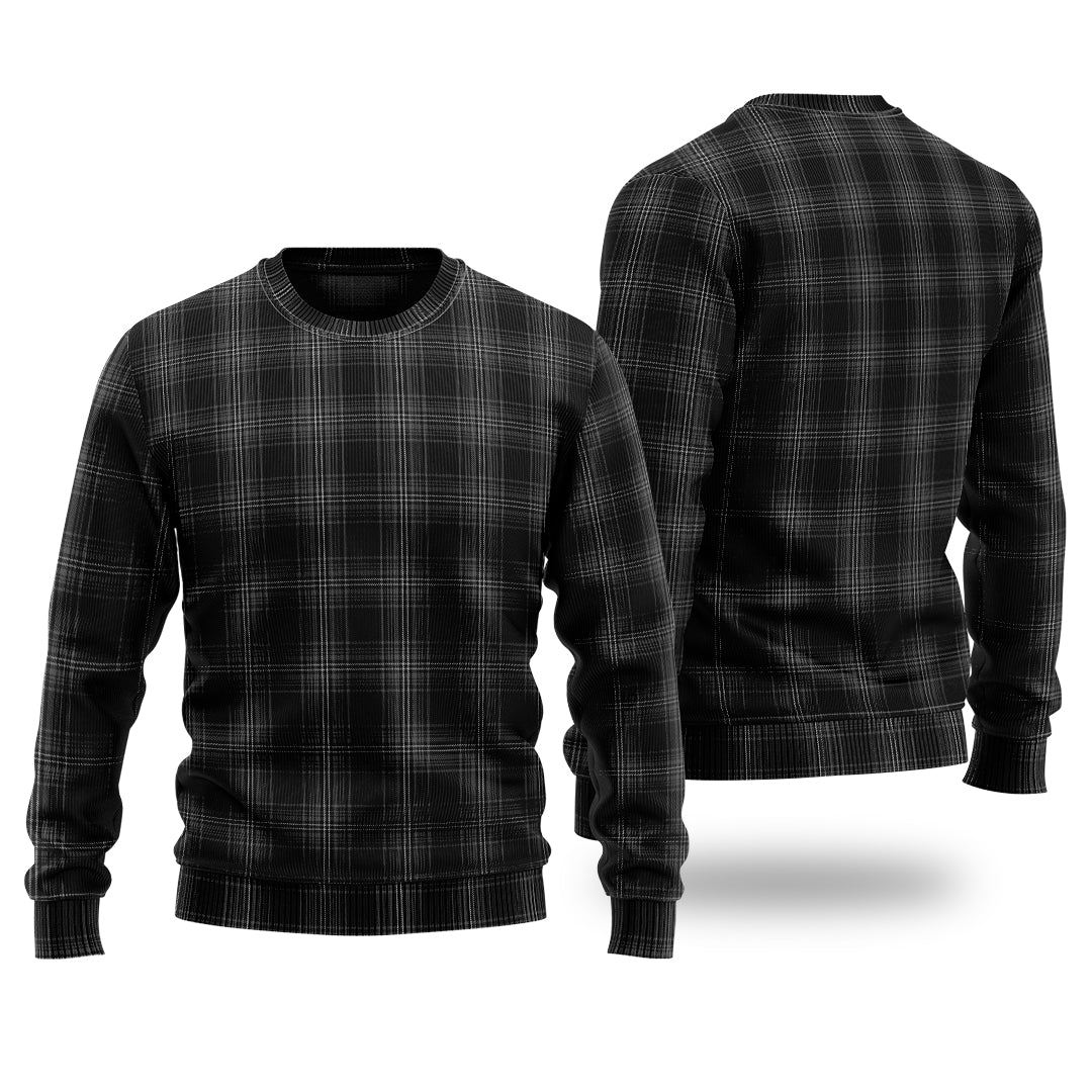 Clan Stewart Mourning Tartan Christmas Ugly Sweater VM16 Stewart Mourning Tartan Tartan Sweater   