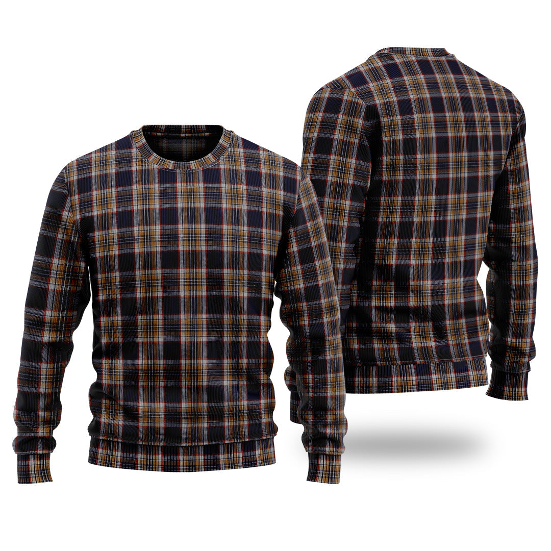 Clan Stewart Navy Tartan Christmas Ugly Sweater MY88 Stewart Navy Tartan Tartan Sweater   