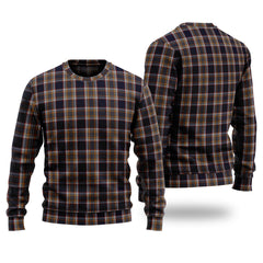 Clan Stewart Navy Tartan Christmas Ugly Sweater MY88 Stewart Navy Tartan Tartan Sweater   