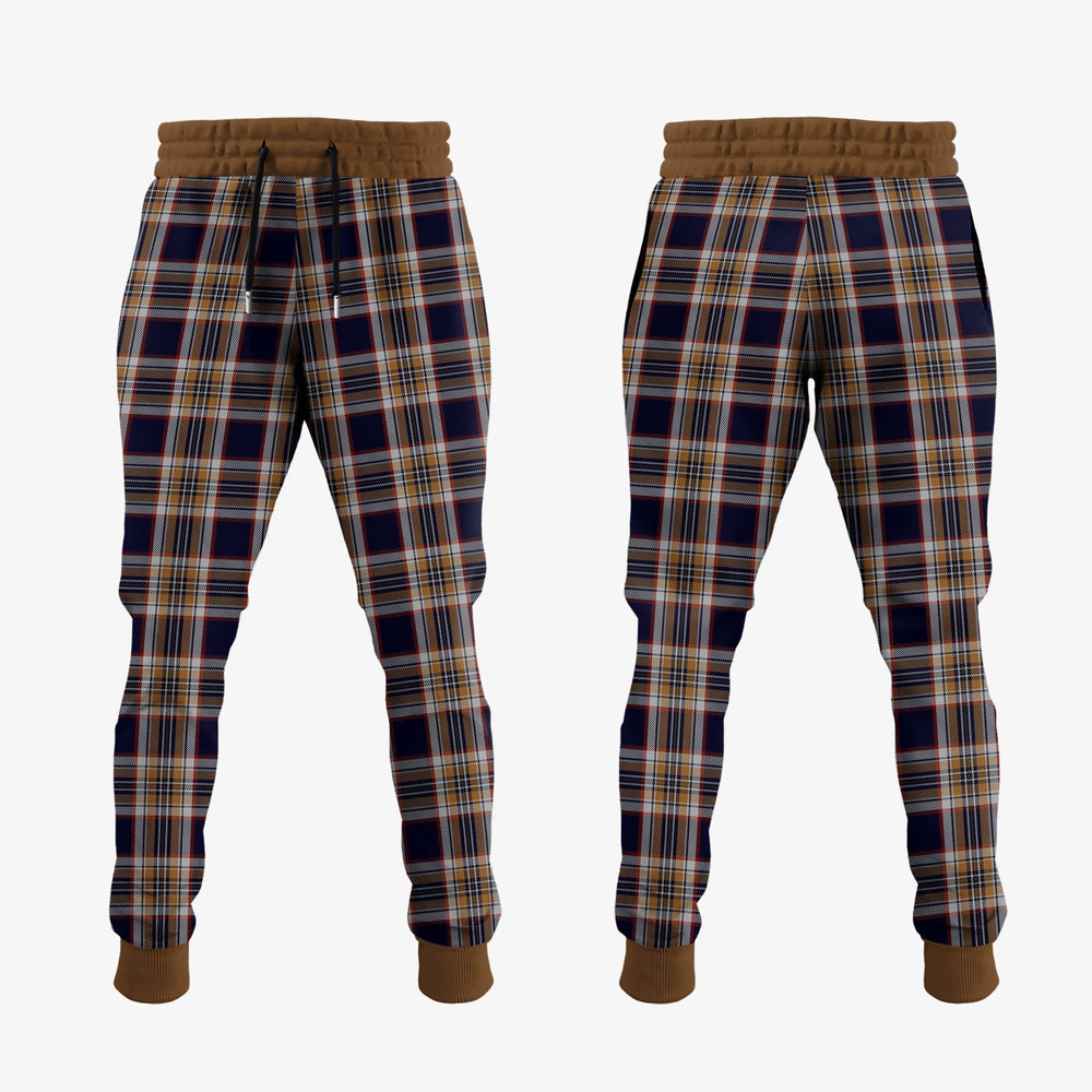 Clan Stewart Navy Tartan Crest Jogger Sweatpants ZR49 Clan Stewart Tartan Today   