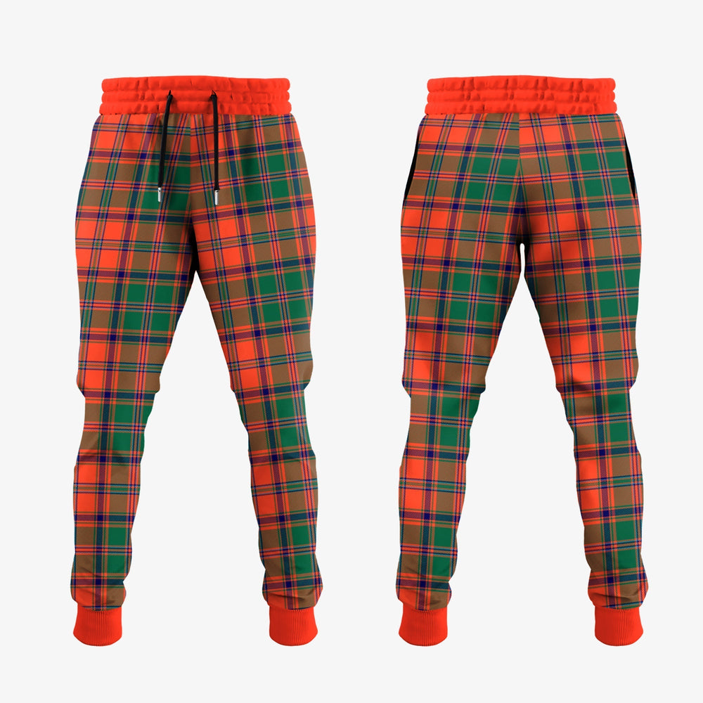 Clan Stewart Of Appin Ancient Tartan Crest Jogger Sweatpants NX32 Clan Stewart of Appin Tartan Today   