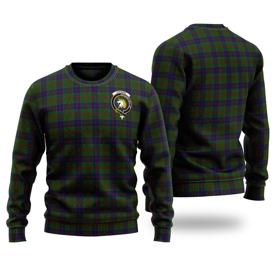 Clan Stewart Of Appin Hunting Tartan Christmas Ugly Sweater QG87 Stewart Of Appin Hunting Tartan Tartan Sweater   