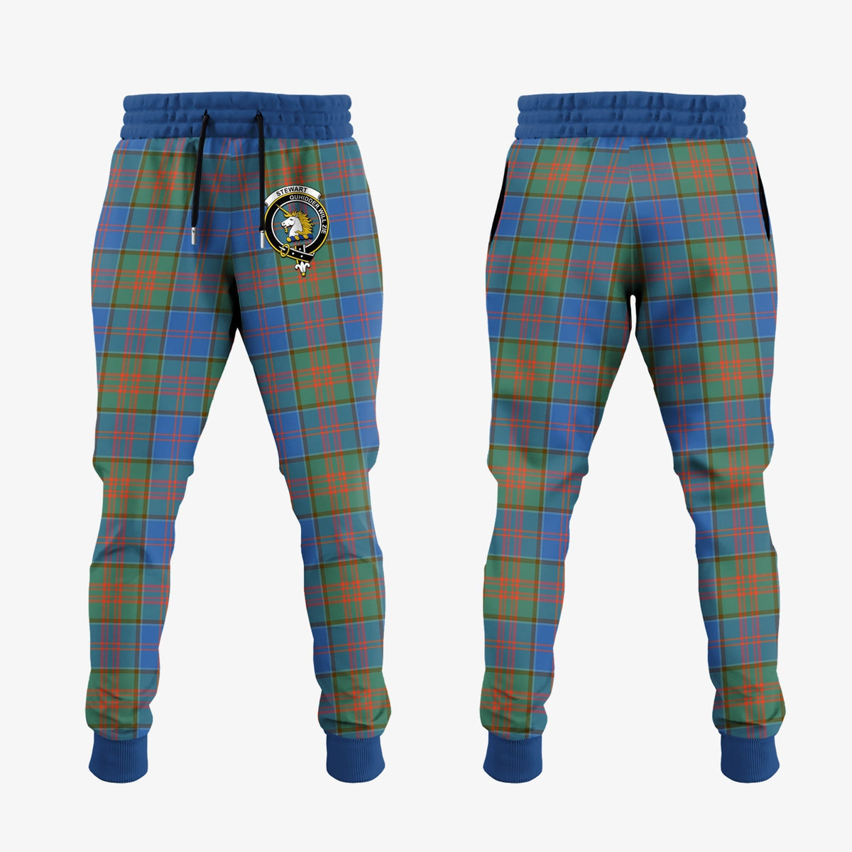 Clan Stewart Of Appin Hunting Ancient Tartan Crest Jogger Sweatpants ZA33 Clan Stewart of Appin Tartan Today   