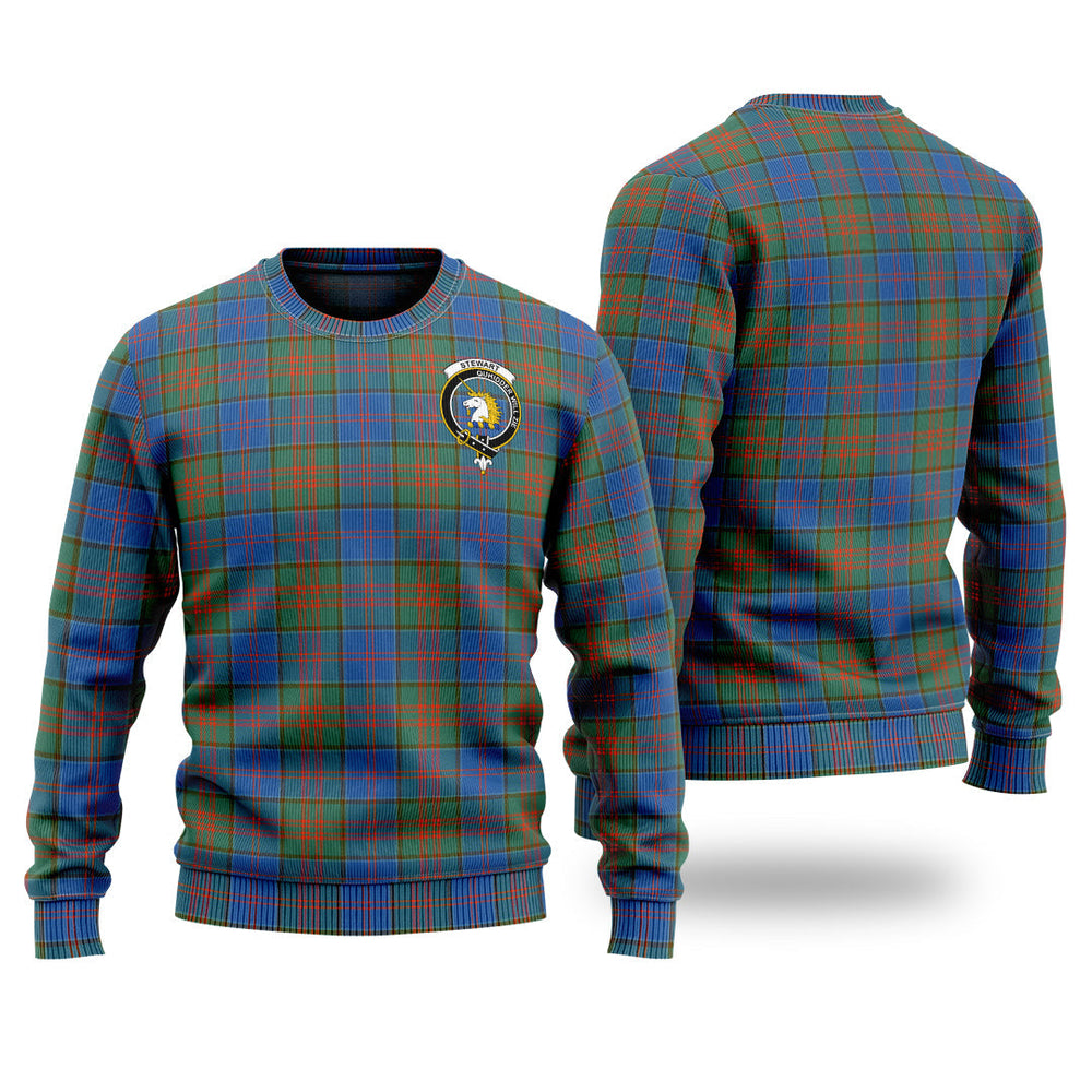Clan Stewart Of Appin Hunting Ancient Tartan Christmas Ugly Sweater TV43 Stewart Of Appin Hunting Ancient Tartan Tartan Sweater   