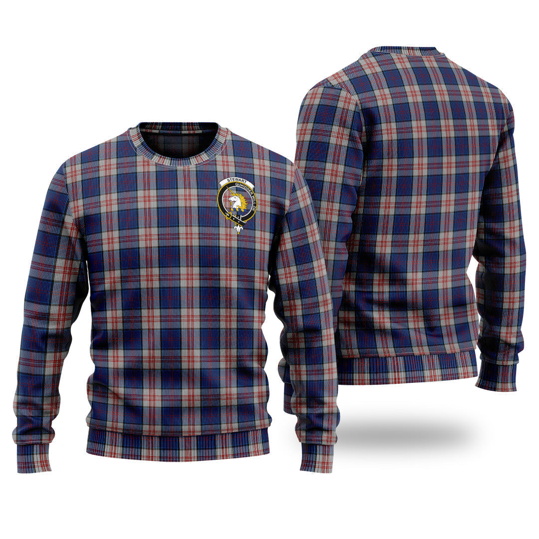 Clan Stewart Of Appin Hunting Dress Tartan Christmas Ugly Sweater SL15 Stewart Of Appin Hunting Dress Tartan Tartan Sweater   
