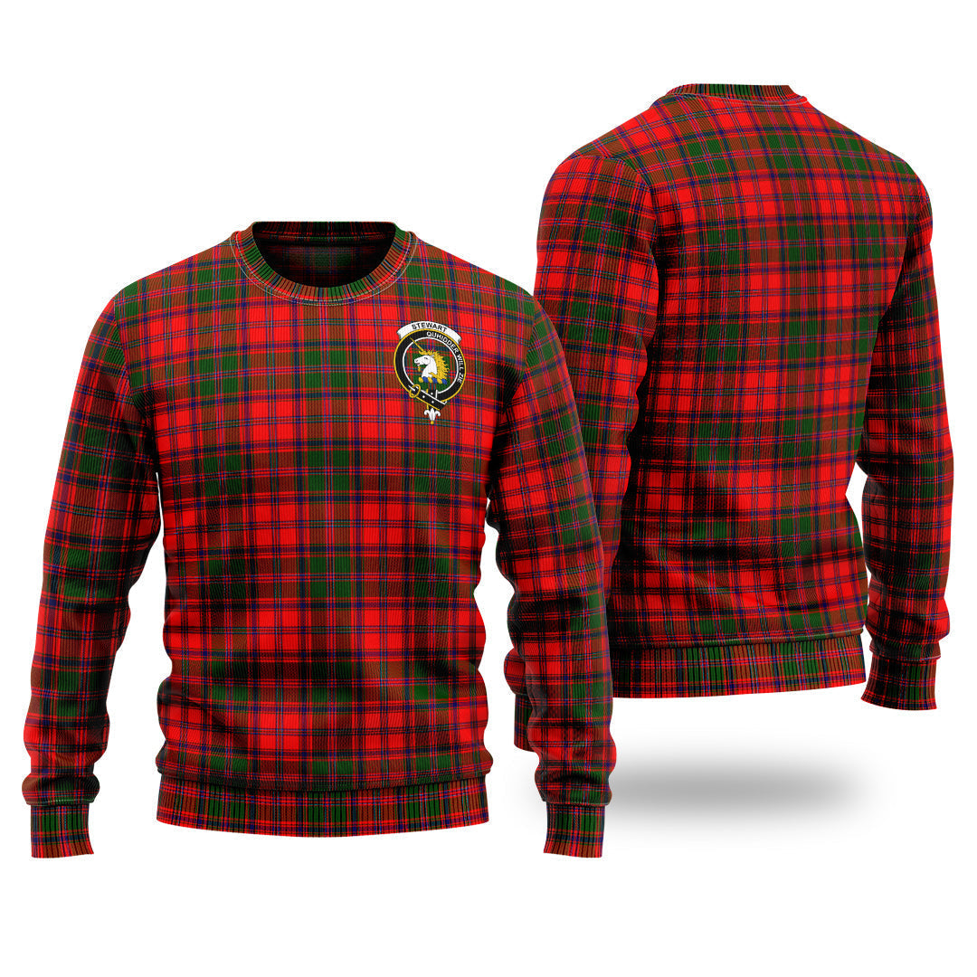 Clan Stewart Of Appin Modern Tartan Christmas Ugly Sweater ML94 Stewart Of Appin Modern Tartan Tartan Sweater   