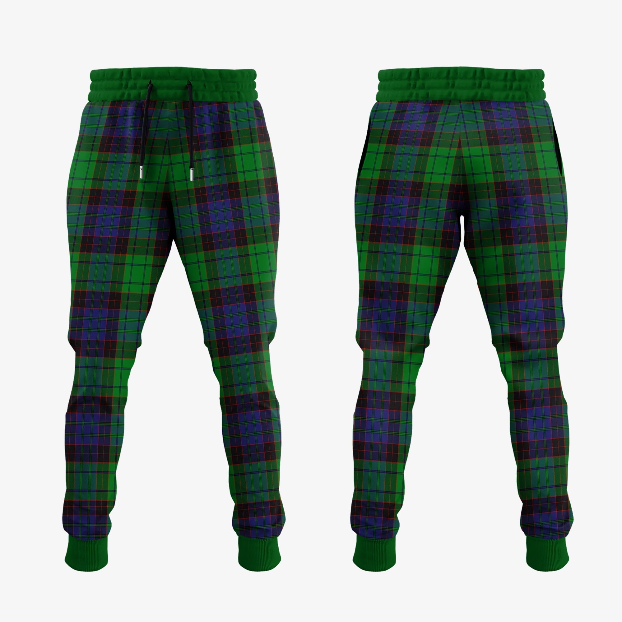 Clan Stewart Old Modern Tartan Crest Jogger Sweatpants ZU12 Clan Stewart Tartan Today   