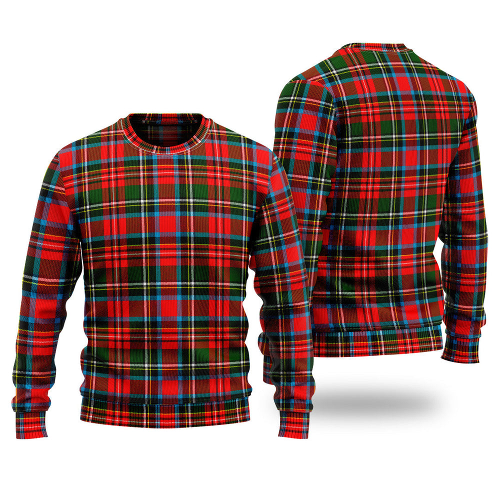 Clan Stewart Royal Tartan Christmas Ugly Sweater LM92 Stewart Royal Tartan Tartan Sweater   