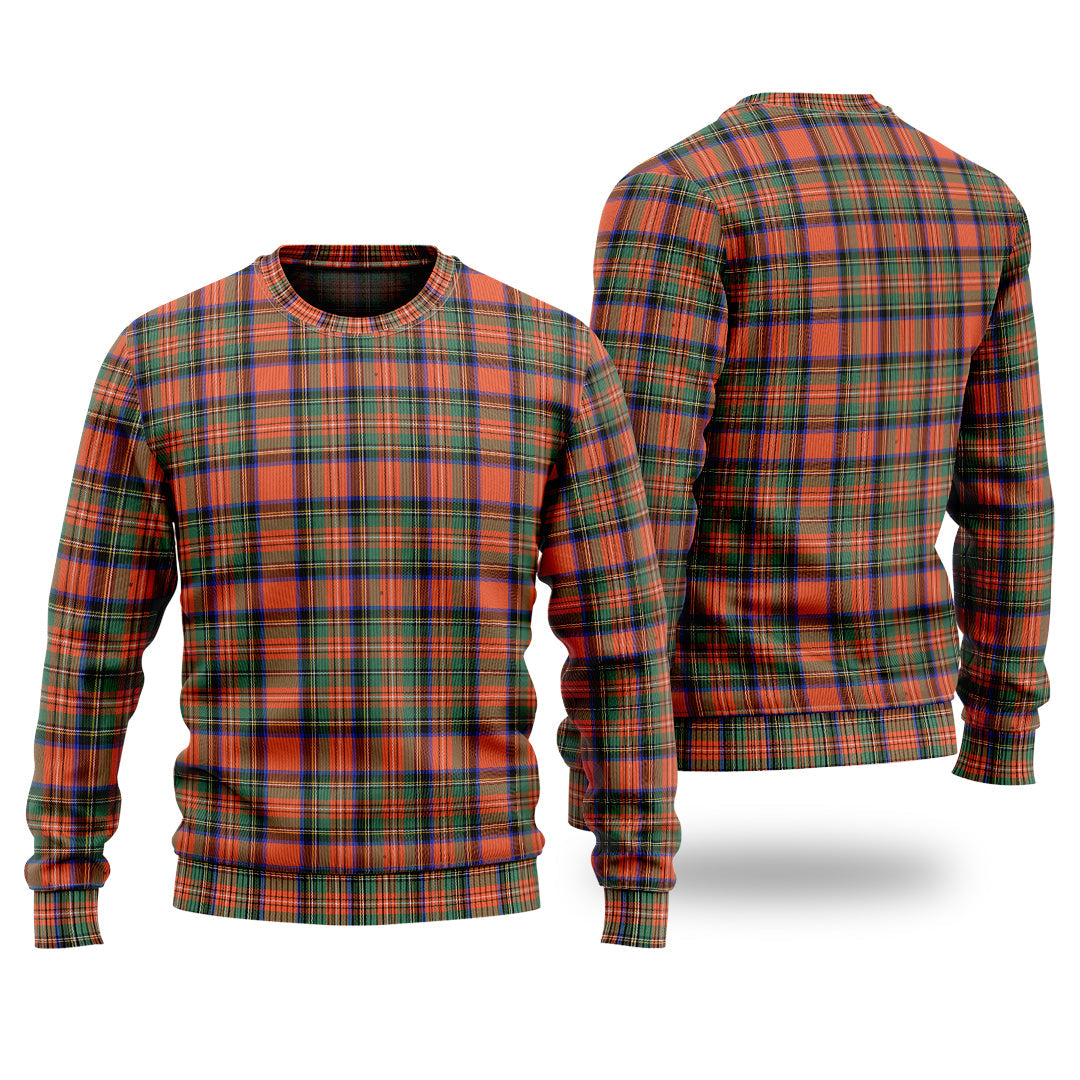 Clan Stewart Royal Ancient Tartan Christmas Ugly Sweater OO23 Stewart Royal Ancient Tartan Tartan Sweater   