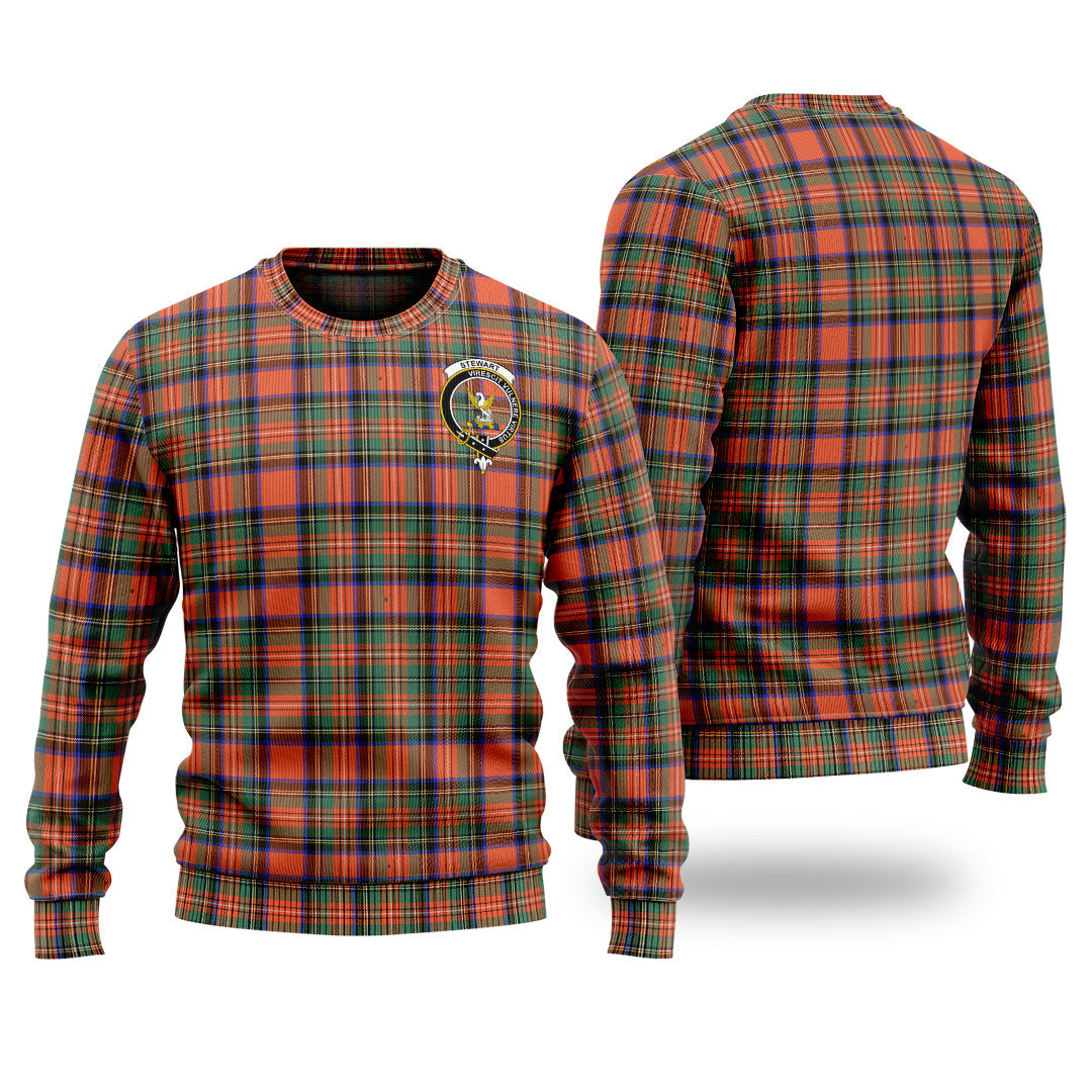 Clan Stewart Royal Ancient Tartan Christmas Ugly Sweater OO23 Stewart Royal Ancient Tartan Tartan Sweater   