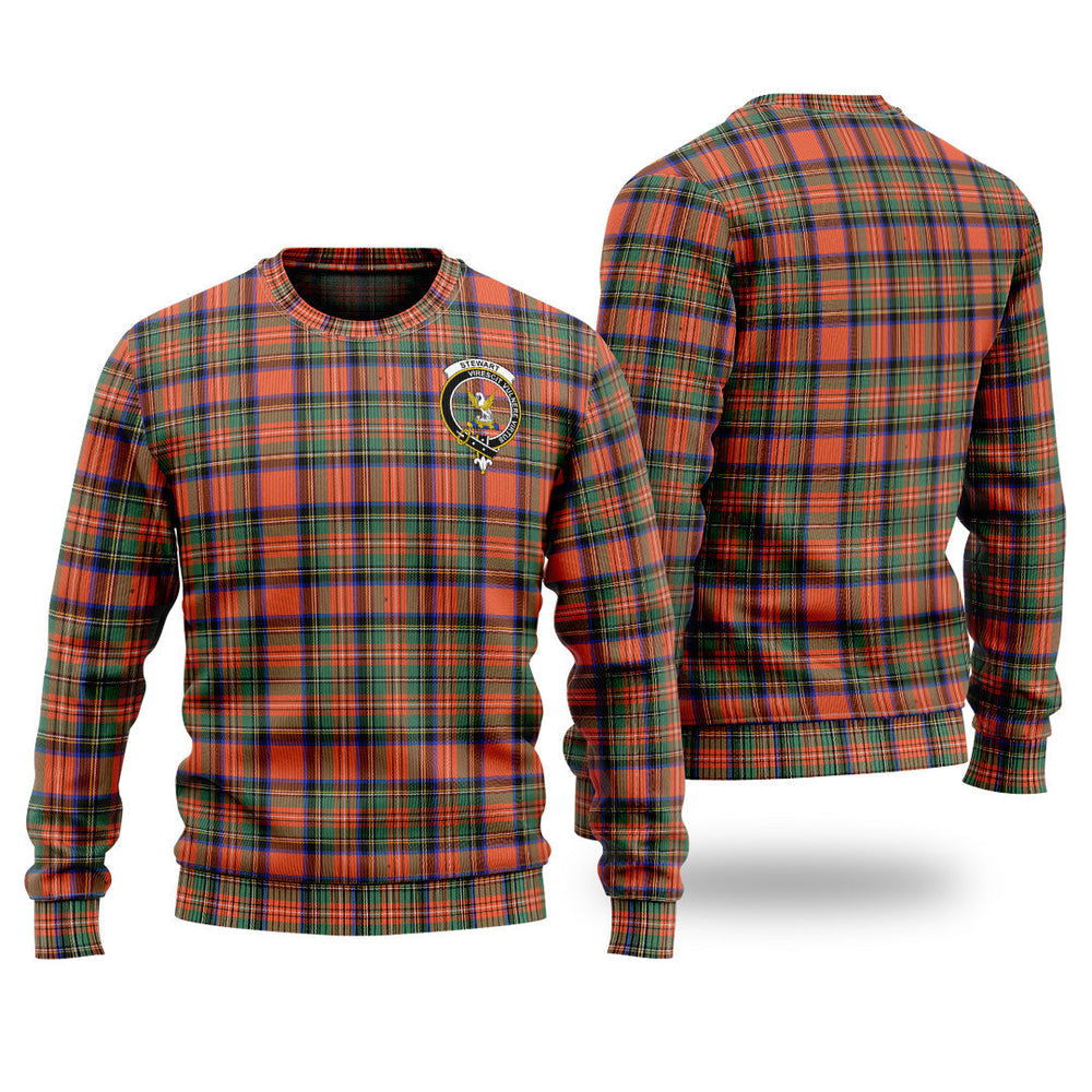 Clan Stewart Royal Ancient Tartan Christmas Ugly Sweater OO23 Stewart Royal Ancient Tartan Tartan Sweater   