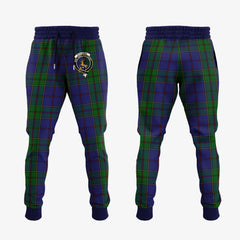 Clan Strachan Tartan Crest Jogger Sweatpants XS29 Clan Strachan Tartan Today   