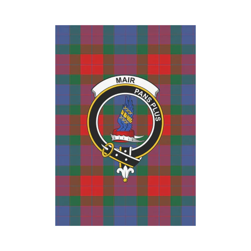 Clan Mar Tartan Crest Garden Flag AM28 Clan Mar Tartan Today   