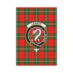 Clan Lennox Tartan Crest Garden Flag AY29 Clan Lennox Tartan Today   