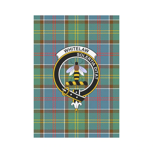 Clan Whitelaw District Tartan Crest Garden Flag DP22 Clan Whitelaw Tartan Today   