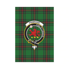 Clan Primrose Tartan Crest Garden Flag YG35 Clan Primrose Tartan Today   