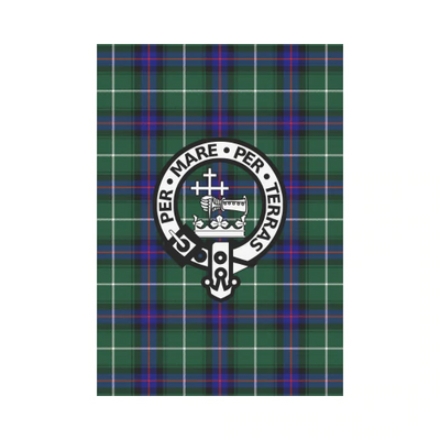 Clan MacDonald Of The Isles Tartan Crest Garden Flag ZP17