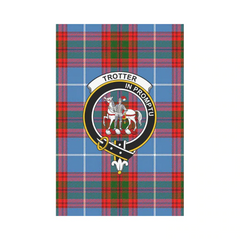 Clan Trotter Tartan Crest Garden Flag RV53 Clan Trotter Tartan Today   