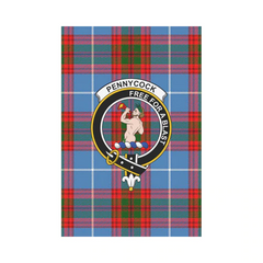 Clan Pennycook Tartan Crest Garden Flag BN26 Clan Pennycook Tartan Today   