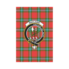 Clan MacLaine Of Loch Buie Tartan Crest Garden Flag OZ33 Clan Garden Tartan Today   