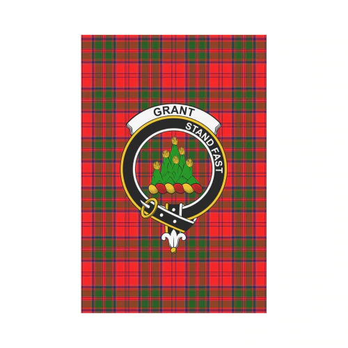 Clan Grant Modern Tartan Crest Garden Flag TI29 Clan Grant Tartan Today   
