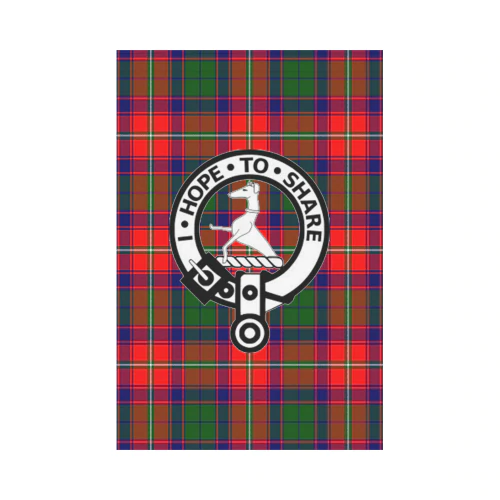 Clan Roxburgh District Tartan Crest Garden Flag XT44 Clan Garden Tartan Today   