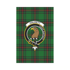 Clan Halkett Glen Tartan Crest Garden Flag EJ80 Clan Halkett Tartan Today   