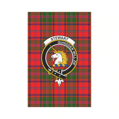Clan Stewart Of Appin Tartan Crest Garden Flag MS97 Clan Stewart of Appin Tartan Today   