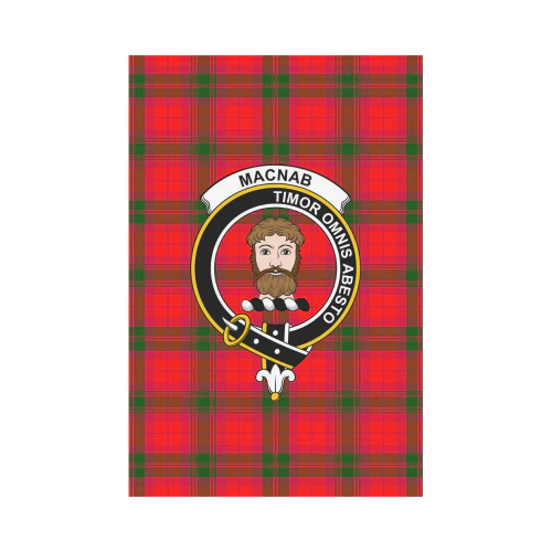 Clan MacNab Modern Tartan Crest Garden Flag JY33 Clan MacNab Tartan Today   