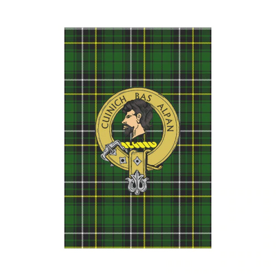 Clan Clan MacAlpine Modern Tartan Crest Garden Flag ET76