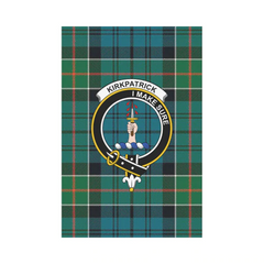 Clan Kirkpatrick Tartan Crest Garden Flag NN76 Clan Kirk Tartan Today   