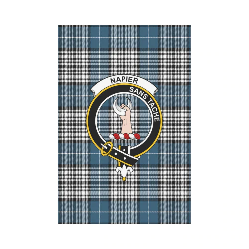 Clan Napier Modern Tartan Crest Garden Flag YC38 Clan Napier Tartan Today   