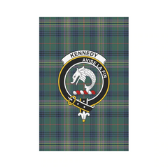 Clan Kennedy Modern Tartan Crest Garden Flag RI36 Clan Kennedy Tartan Today   