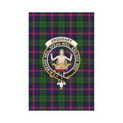 Clan Urquhart Modern Tartan Crest Garden Flag XQ23 Clan Urquhart Tartan Today   