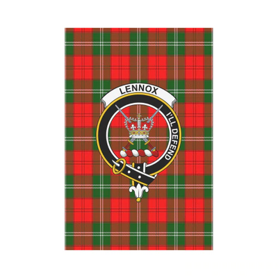 Clan Lennox Kincaid Tartan Crest Garden Flag